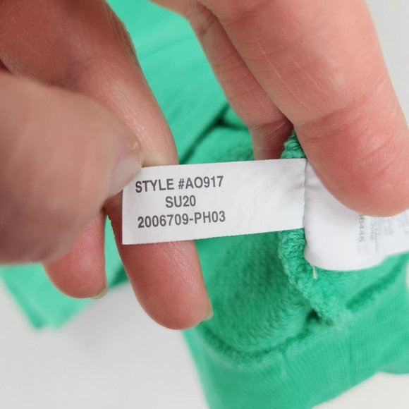 J Crew Womens Medium Green Cotton Vacation Crew Neck Pullover Lightweight Casual - Picture 10 of 12